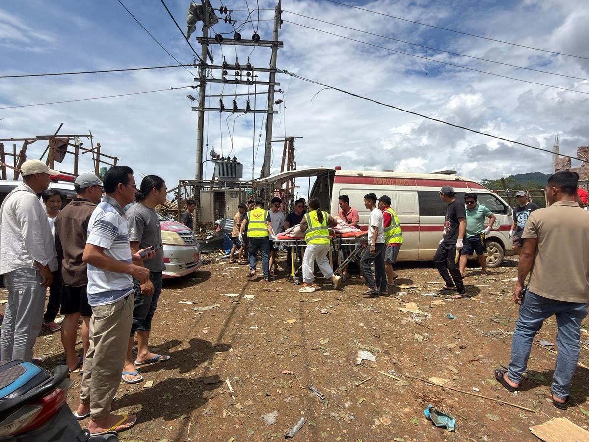 thehindu.com - Ap - Rescuers dig for bodies after a massive mining explosives blast in Myanmar kills at least 38