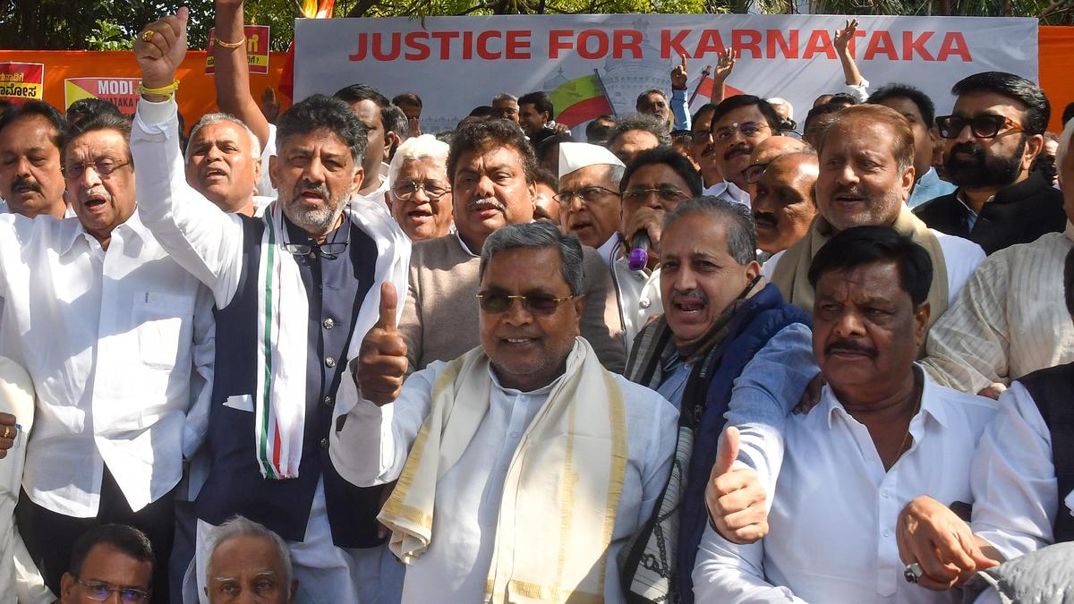 Siddaramaiah-led govt. in regular collision course with the Centre - The Hindu