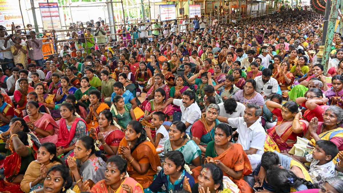 Celestial wedding celebrated with fervour at Meenakshi Sundareswarar Temple