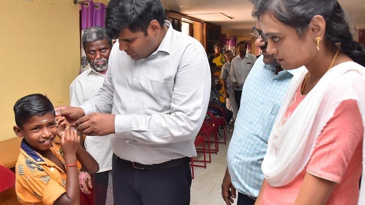 Hearingaids given to 54 beneficiaries The Hindu