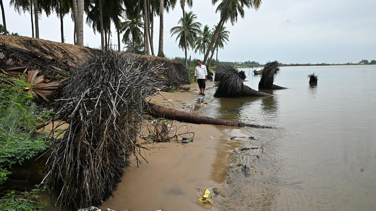 Losing the edge to sea: village in Andhra Pradesh falls prey to coast erosion