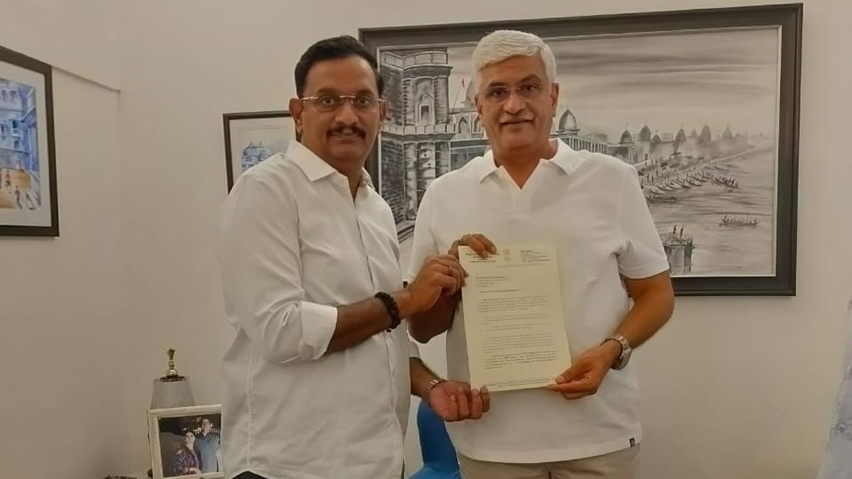 Vijayawada MP Kesineni Sivanath seeks ₹100 crore for development of Kanaka Durga temple under PRASAD scheme 