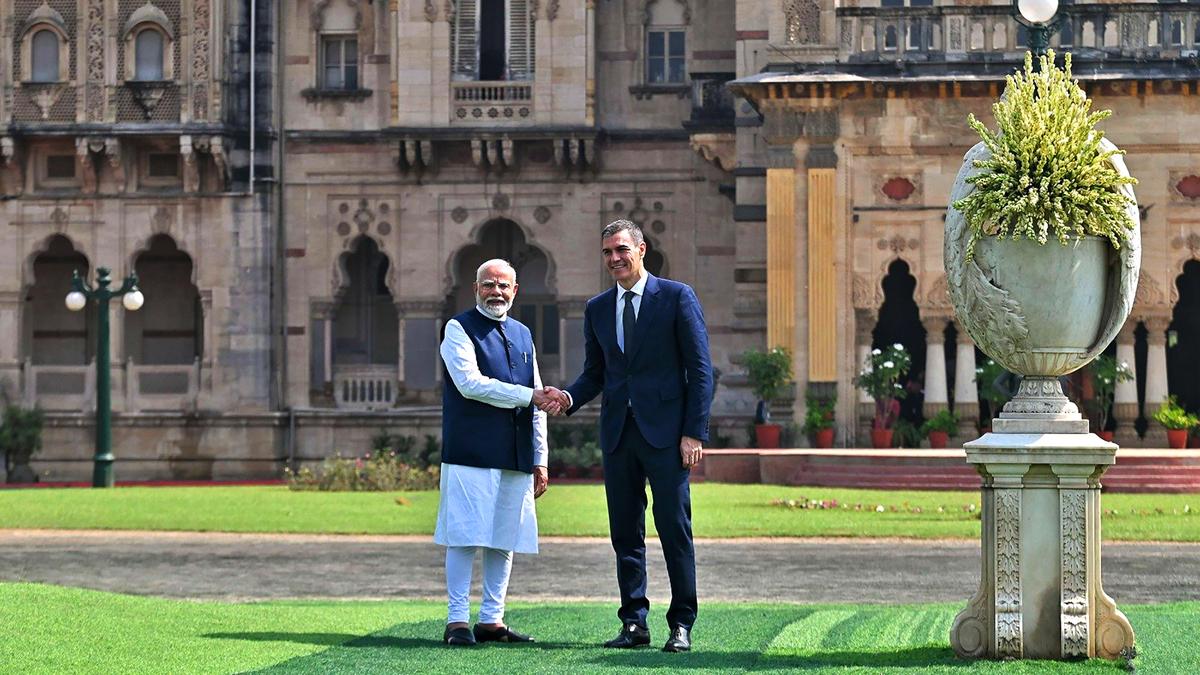 PM Modi, Spain PM Sanchez in Gujarat highlights: Leaders inaugurate C-295 aircraft plant in Vadodara