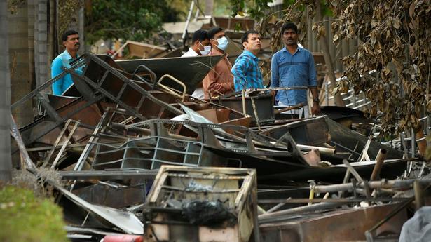 Protesters asked to return articles stolen from school