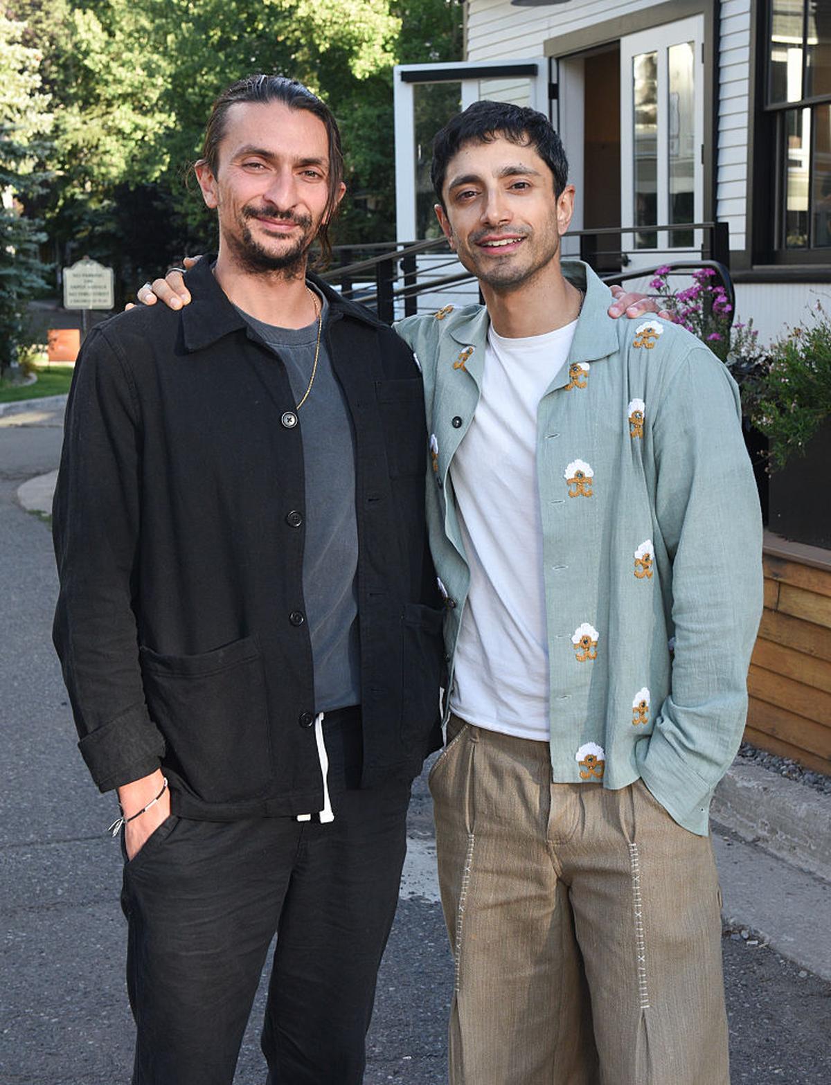 Director Aneil Karia and actor Riz Ahmed represent their film ‘Hamlet’ at the Telluride Film Festival on August 30, 2025. Director Aneil Karia and actor Riz Ahmed represent their film ‘Hamlet’ at the Telluride Film Festival on August 30, 2025.