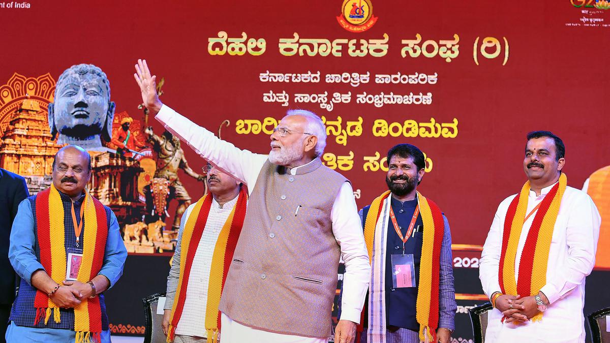 PM makes a cultural outreach by glorifying Kannada and Kannadigas