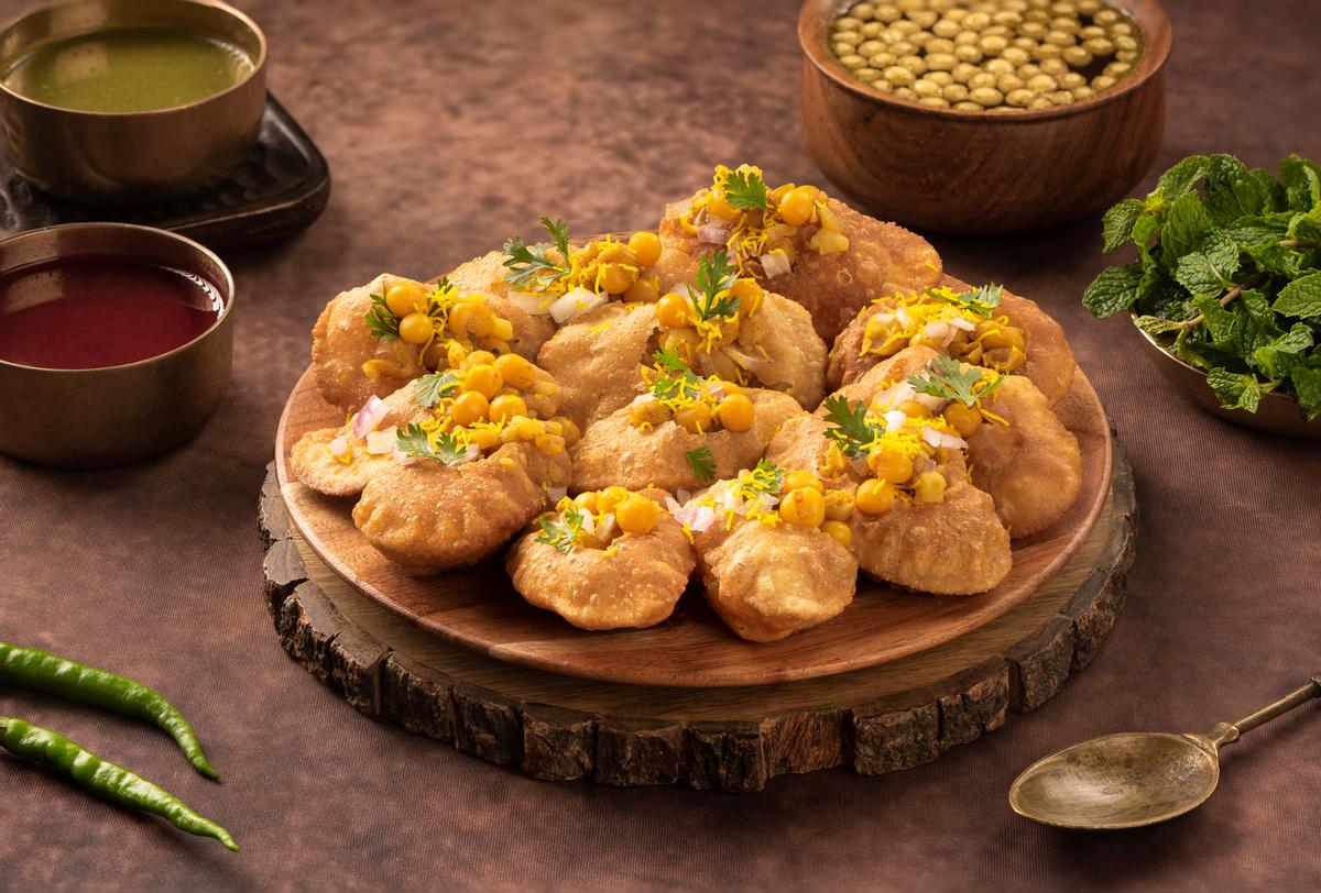 Pani puri by Millet Marvel prepared with millet and whole wheat flour