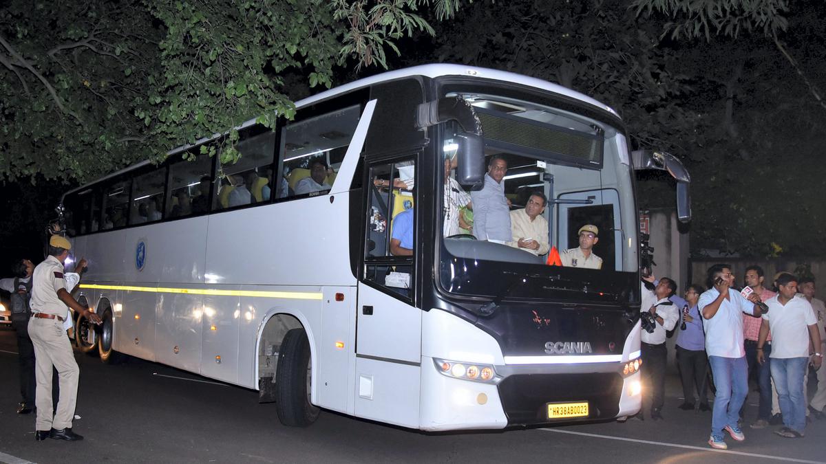 Rajasthan Congress Legislature Party meeting