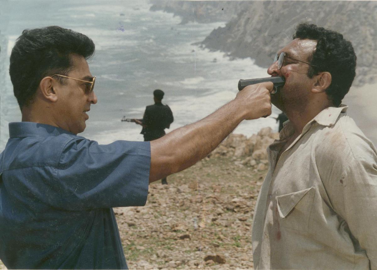 Kamal Haasan and Nasser in 'Kuruthipunal' Kamal Haasan and Nasser in 'Kuruthipunal'
