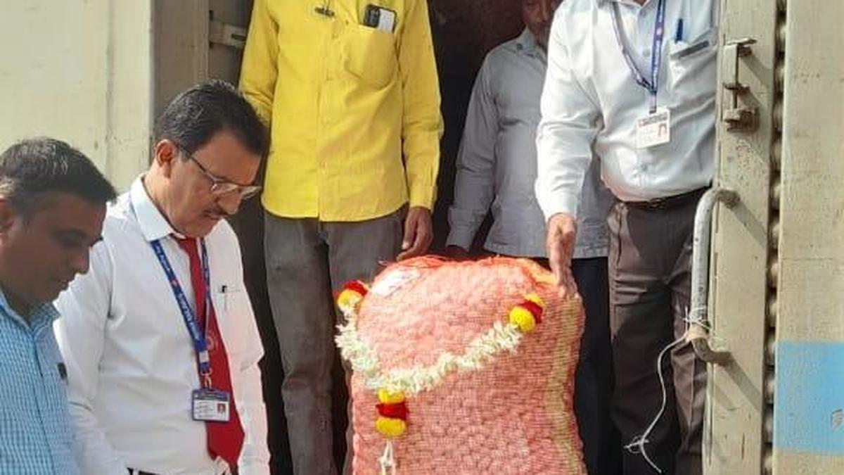 Central Railway launches direct silk cocoon transport service to Ramanagara