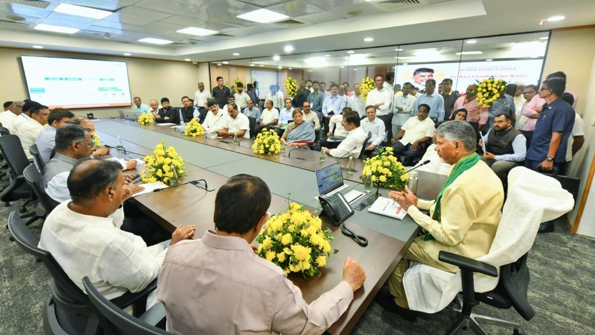 Andhra Pradesh Chief Minister directs officials to speed up Amaravati capital works