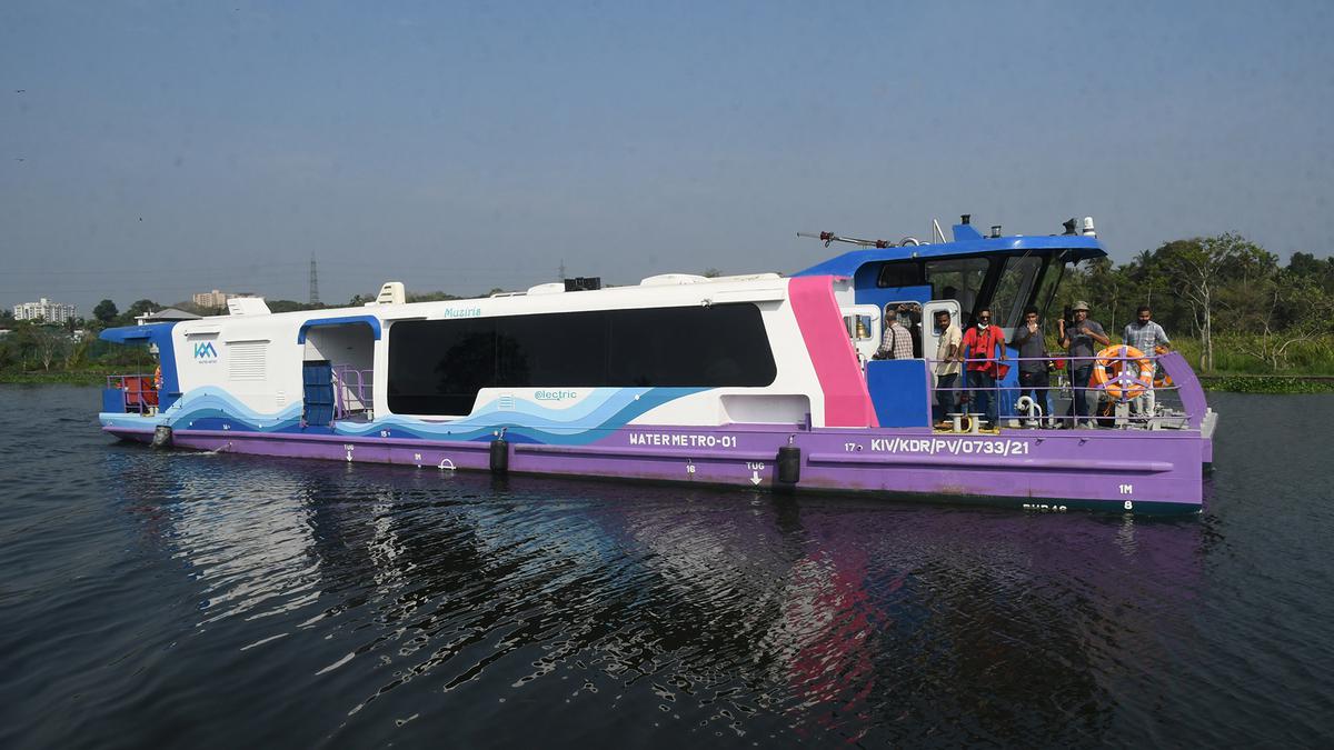 Delivery of Kochi Water Metro ferries to skip yet another deadline