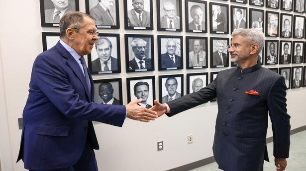 Jaishankar meets Russian Foreign Minister Lavrov