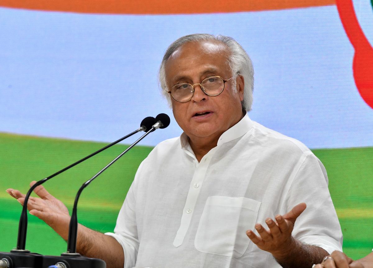 Surprised that Karan Singh didn’t counter Rijiju: Jairam - The Hindu