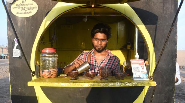 Aspiring lyricist tastes success with an eco-friendly tea shop