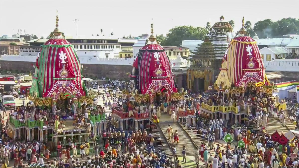 Rath Yatra: Chariot pulling begins in Puri