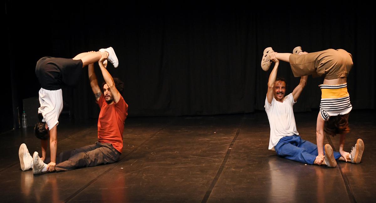 A still from the play