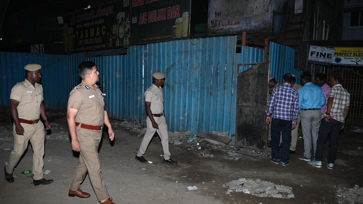 Avadi Police Commissioner K. Shankar enhances police vigil at night to ensure safety of citizens
