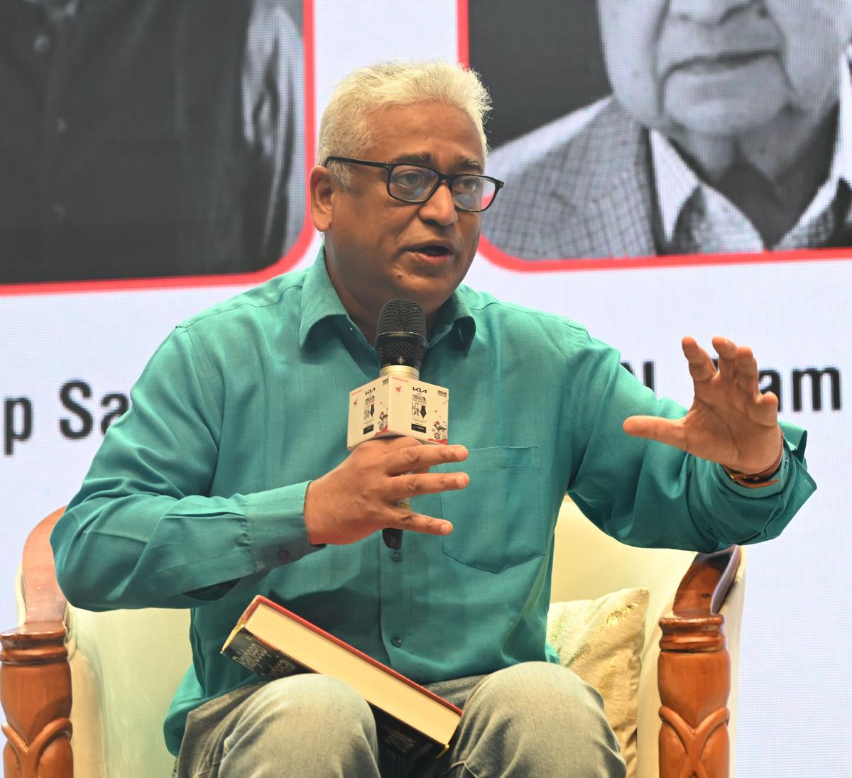 Rajdeep Sardesai is one of the speakers at the OLF2025 