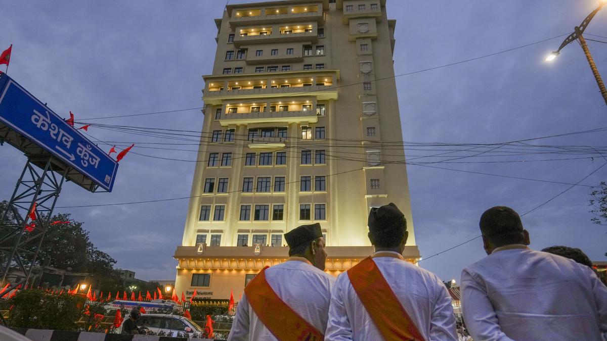 Ensure that Sangh’s work matches the grandeur of this building, says Mohan Bhagwat