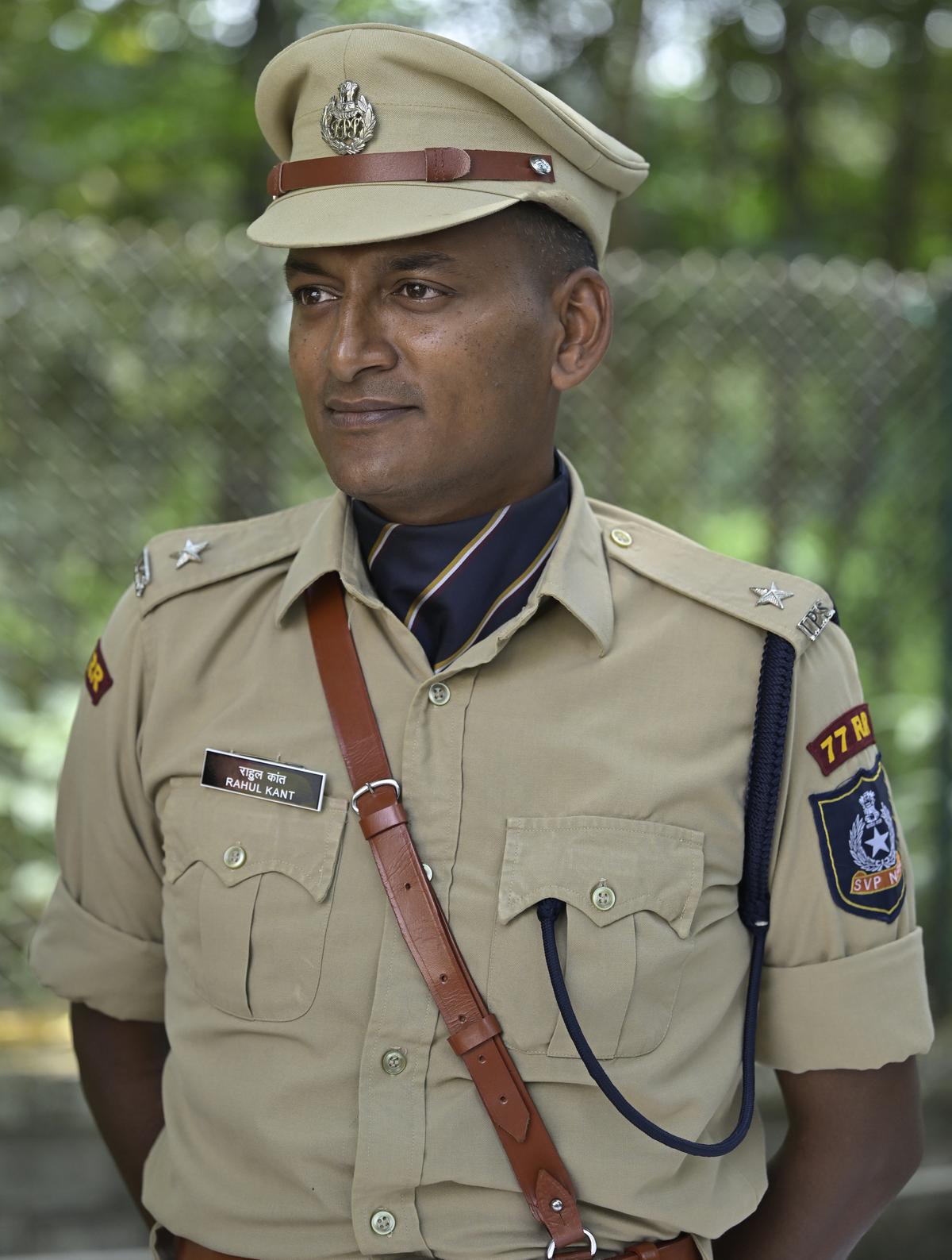 IPS probationers Rahul Kant.