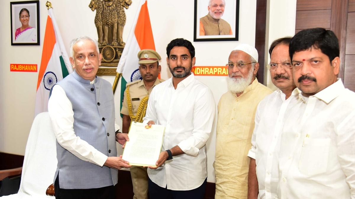 Drugs, ganja menace | TDP general secretary Nara Lokesh complains to Andhra Pradesh Governor Abdul Nazeer 