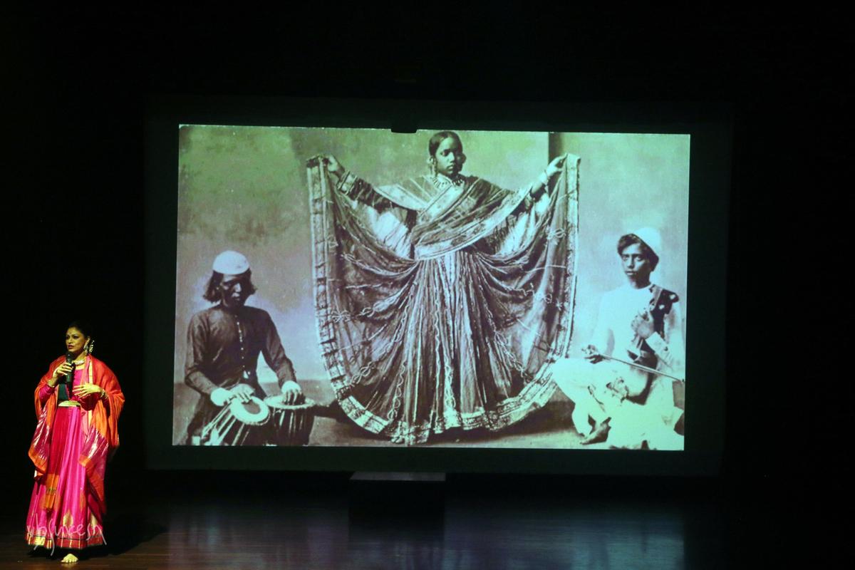 Madhu Natraj provided a peek into the dance form’s history.