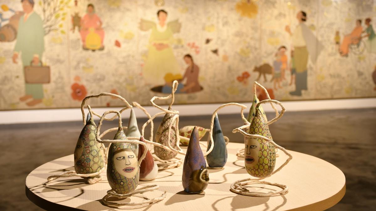 Dhruvi Acharya’s landmark solo exhibition at Hampi Art Labs