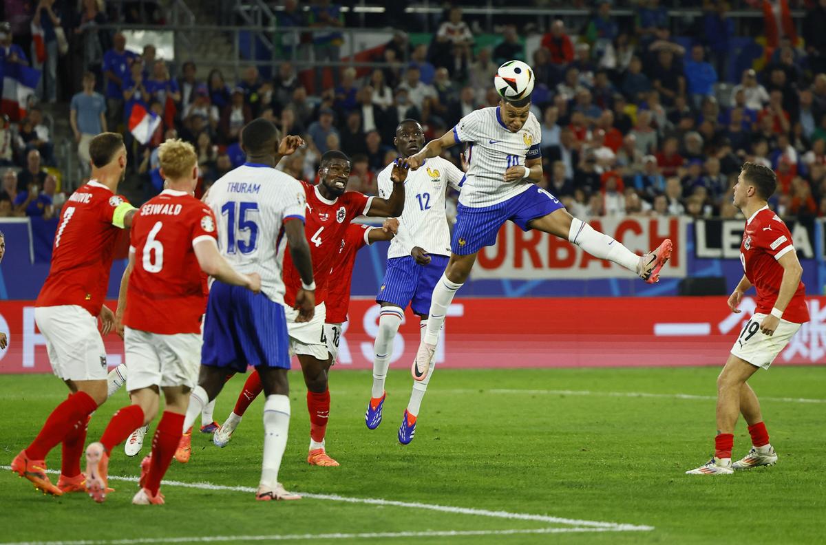 Euro 2024: France battle past Austria but Mbappe suffers injury