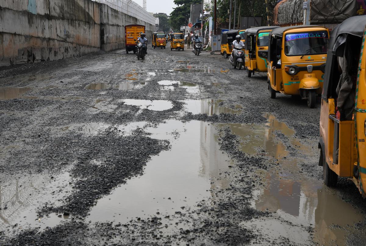 Chennai Corporation to take up repair of roads damaged in recent rain and desilt drains