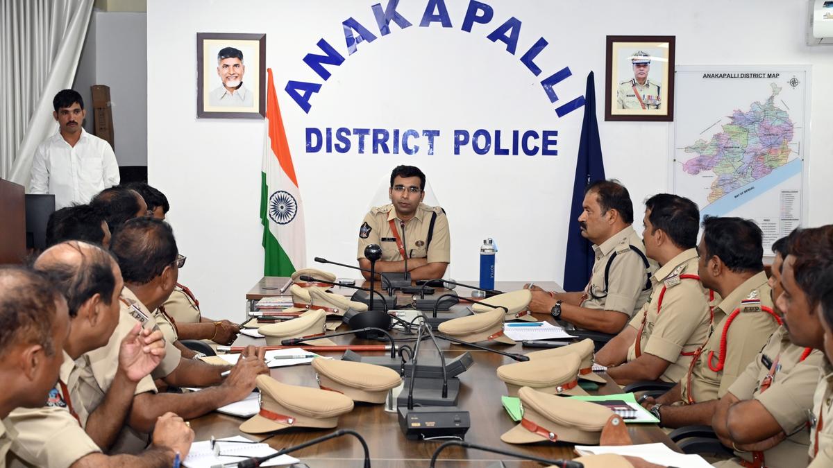 7,326 kg ganja seized in 161 cases and 420 persons arrested in 2024 in Anakapalli district, says SP