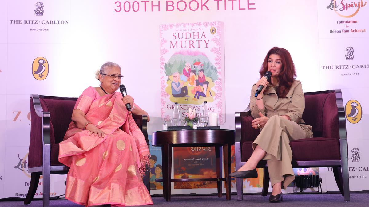 Author Sudha Murty’s latest book gives Grandpa a chance