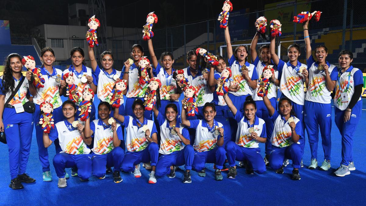 KHELO INDIA YOUTH GAMES | Odisha and Haryana win hockey boys and girls titles