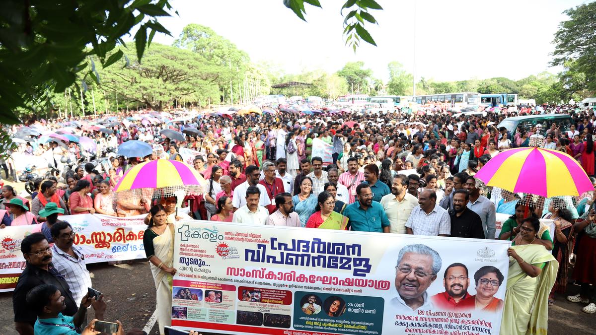 Kerala’s rich cultural traditions take centre stage in ‘Ente Keralam’ procession 