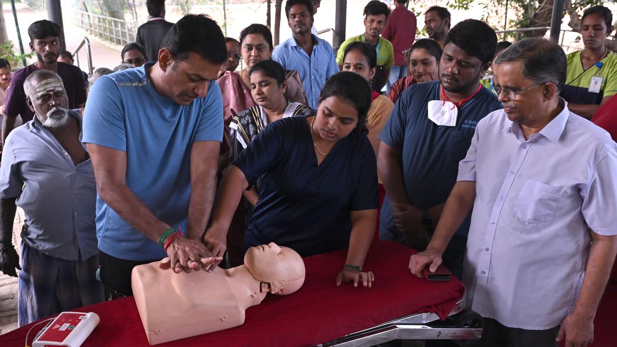Training session on CPR held at six places across Chennai