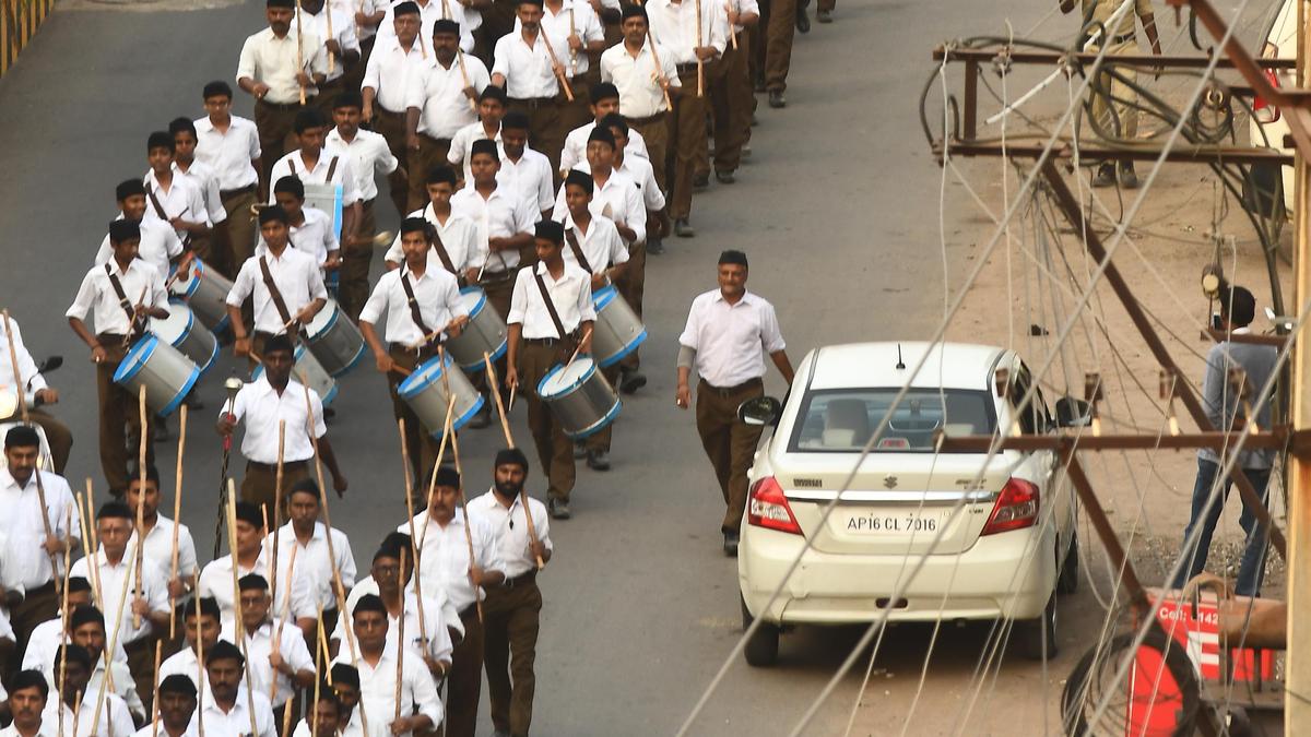 Number of Telangana RSS 'shakhas' rises to 3,400
