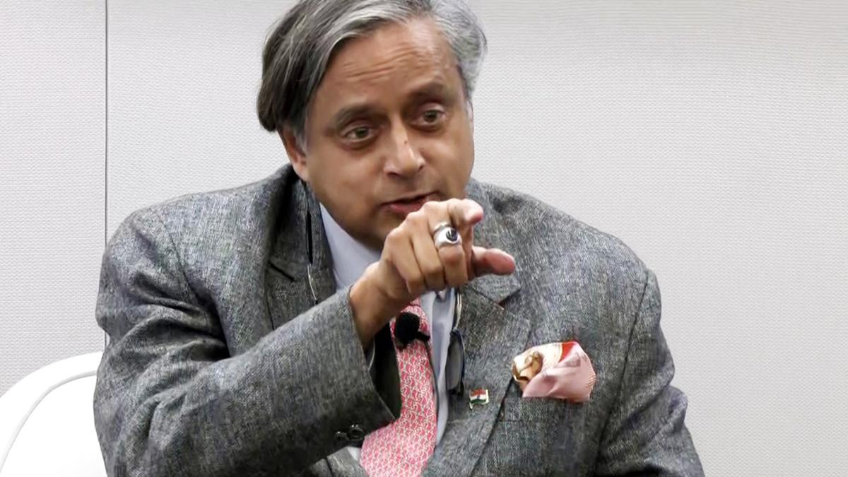 Pakistan likes to dangle nuclear bogey to get the world excited, Tharoor says in Washington