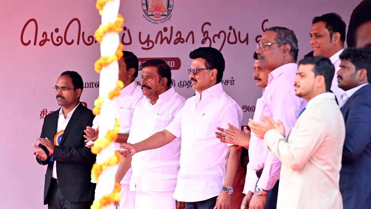 T.N. Chief Minister Stalin inaugurates Semmozhi Poonga in Coimbatore