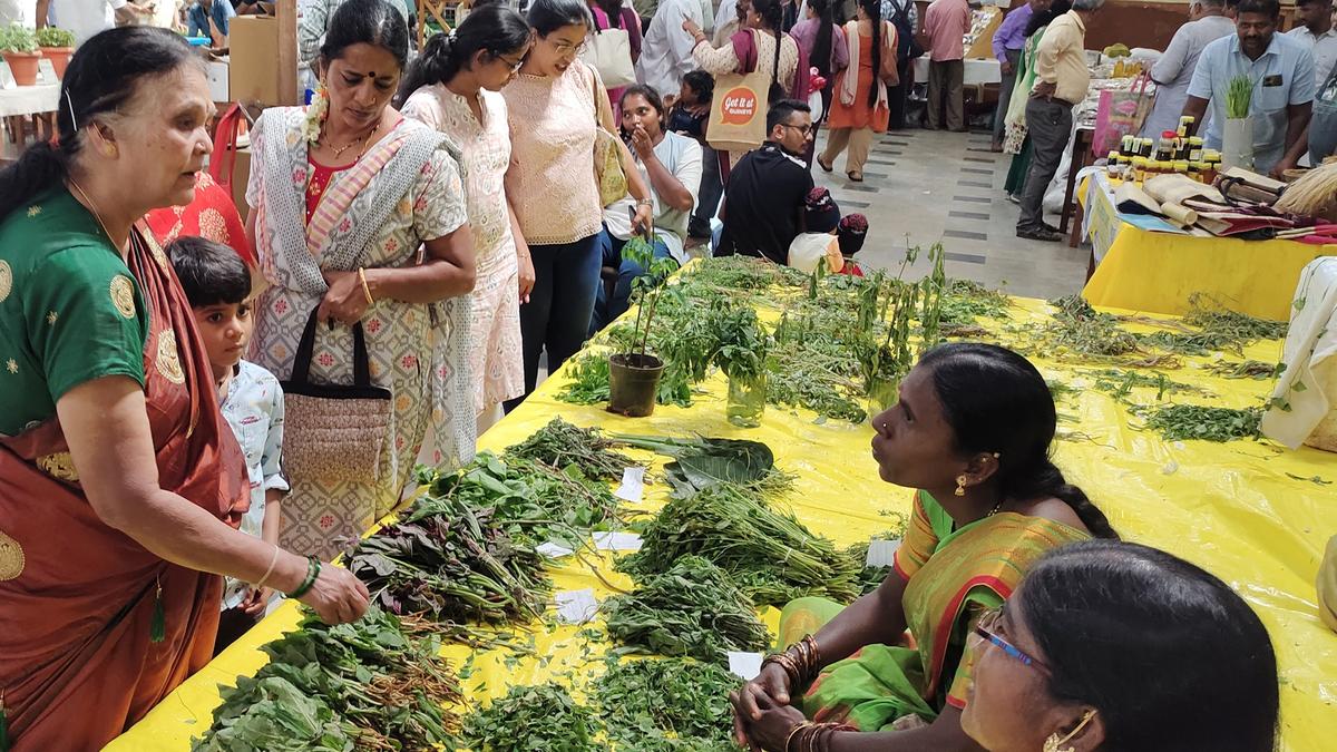 ‘Soppu’ mela attracts crowds in Mysuru