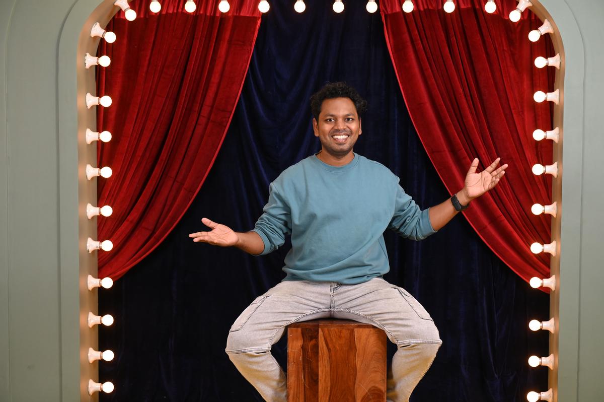 Stand-up comedian Mervyn Rozz during the sidelines of his latest comedy special, ‘On Arrival’