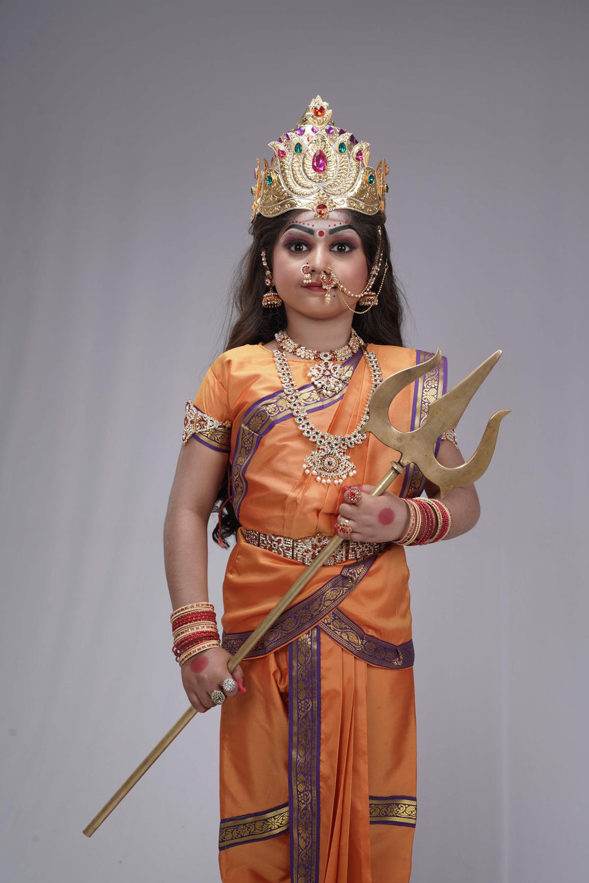 Rachana TB in a still from the series