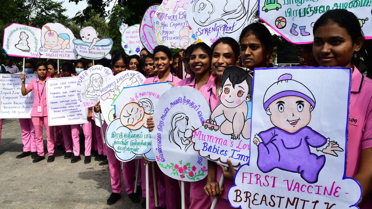 World Breastfeeding Week activities begin in Coimbatore