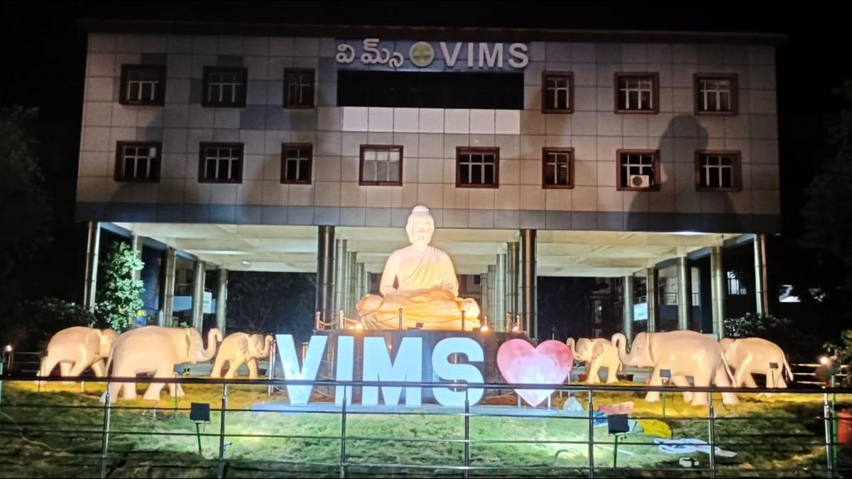 Lord Buddha sculpture inaugurated at VIMS