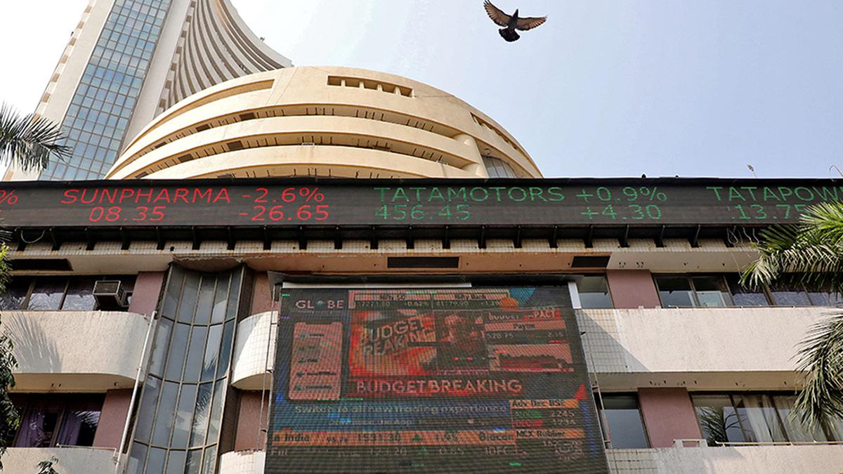 Sensex scales 75,000 mark