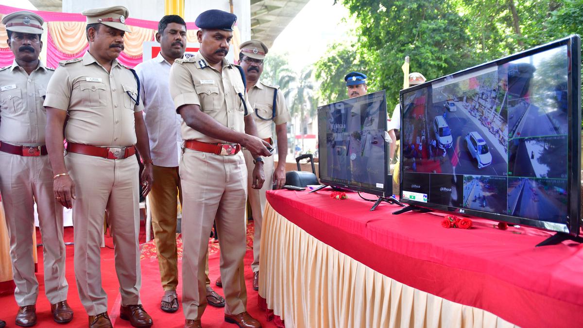 Speed detection cameras inaugurated at three places in Coimbatore