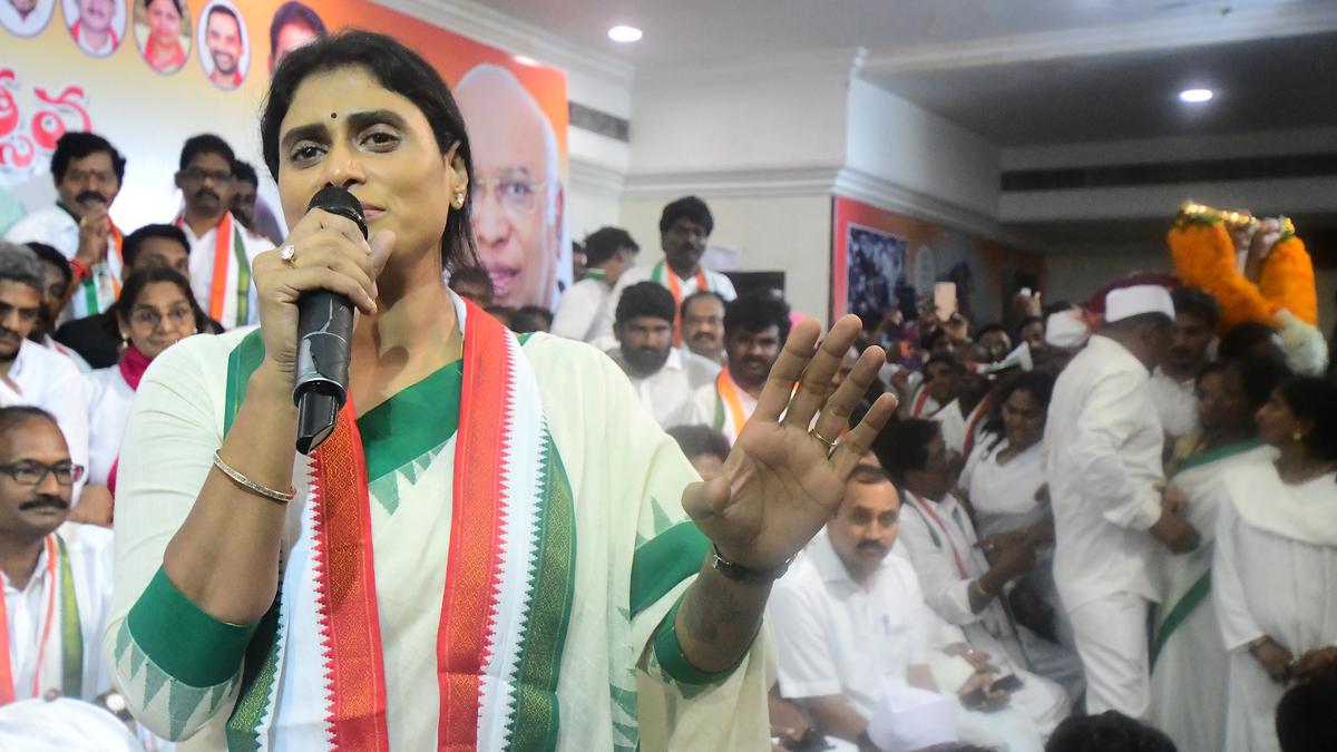 Andhra Pradesh Congress chief Sharmila to begin North Andhra tour at Ichchapuram on January 23