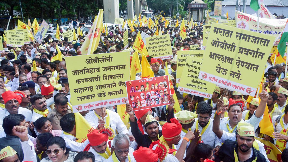 Maratha Agitation Vs OBC Backlash | BJP Between A Rock And A Hard Place ...