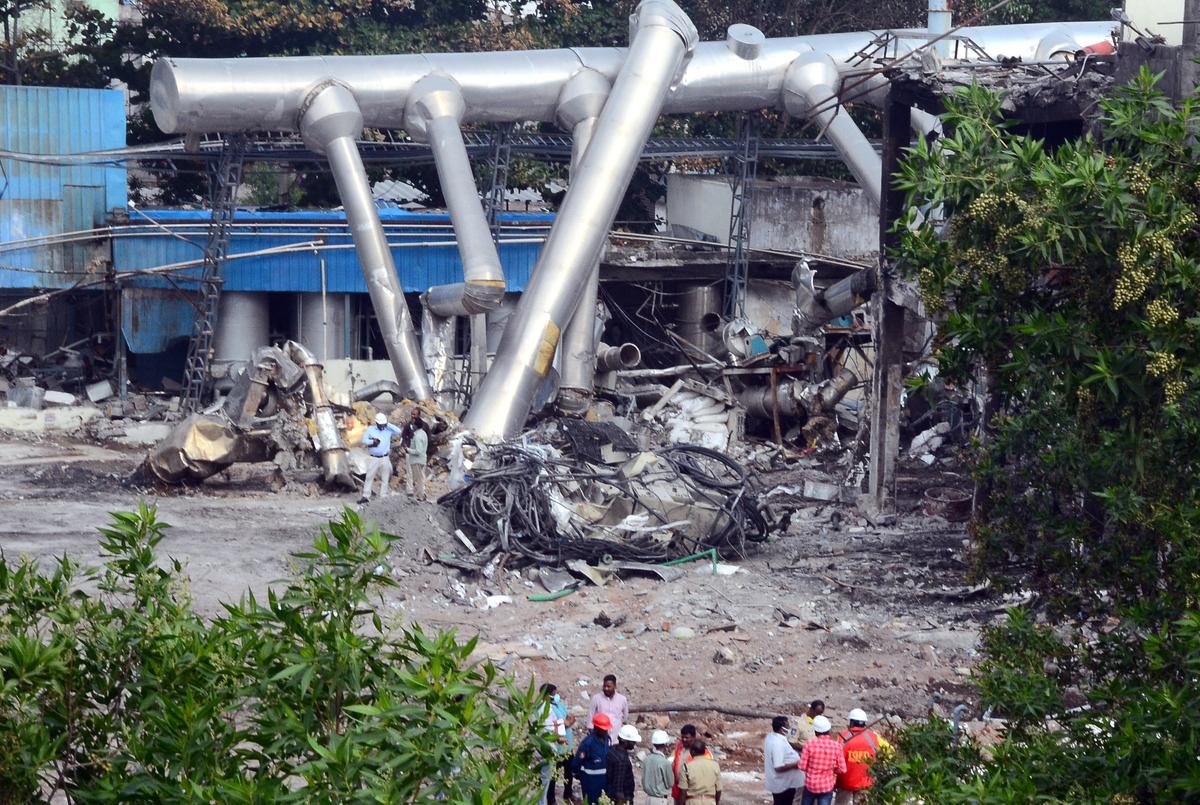 thehindu.com - The Hindu Bureau - Sigachi pharma blast: Death toll rises to 42