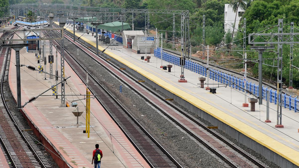 Upgradation of facilities at railway stations in Tiruchi Division under