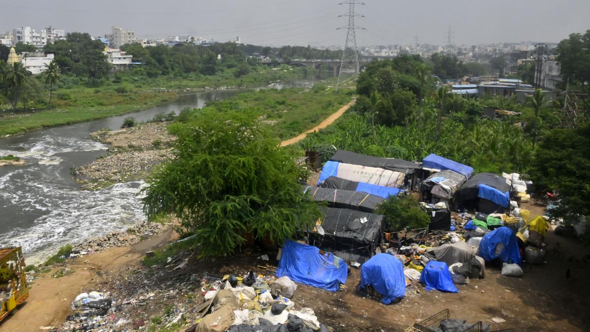 Nampally and Bahadurpura constitute over 50% of the structures in Musi river bed